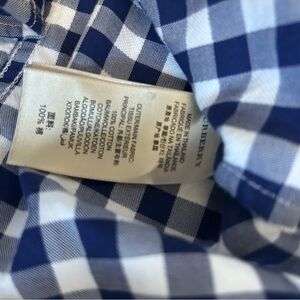 Burberry Blue and white Shirt